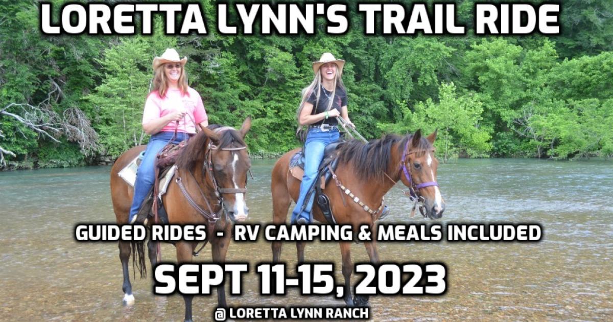 Annual Horseback Ride At Loretta Lynn's Ranch Visit Humphreys County TN